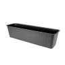 Doniczka balkonowa RATTAN 60cm 7003 grafit