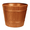 Doniczka DREWNOPODOBNA 6 38cm 7212 terakota