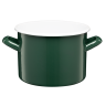 Garnek emaliowany gładki GORDON 18cm/3,4l 29304 zielony