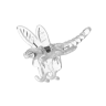 Klipsy do storczyka 4 sztuki 25110 transparent