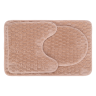 Komplet dywaników łazienkowych ANDORA 50x80/45x45/45x36cm 3 elementy 22235 beżowy
