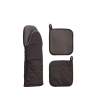 Rękawica i podkładka pod garnek z neoprenem BLACK 21766