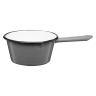 Rondel emaliowany z rączką GORDON 14cm/0,6l 02213 szary