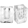 Świecznik szklany ICE CUBE 5,5cm, 91454