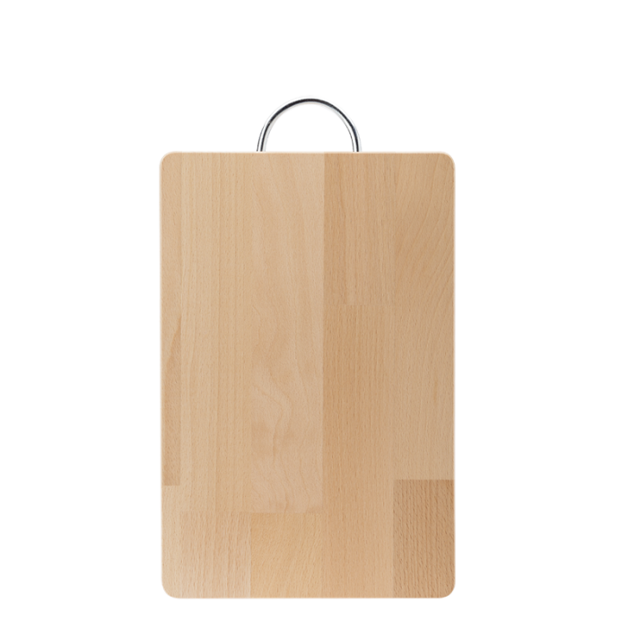 Deska do krojenia drewniana z uchwytem metalowym BRETTO 29,5x19,5cm 27743