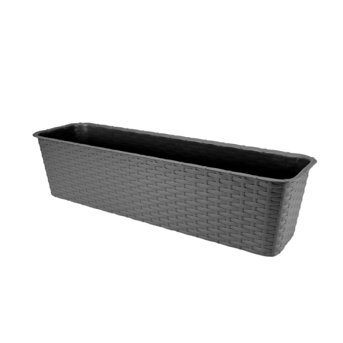 Doniczka balkonowa RATTAN 60cm 7003