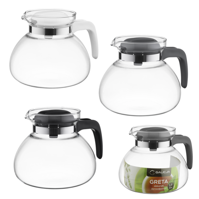 Dzbanek żaroodporny GRETA 1,7l 11505