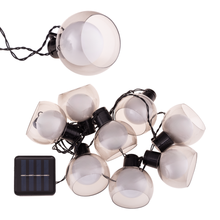 Girlanda solarna MOON 8 LED 43810