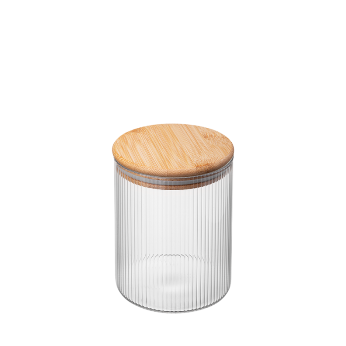 Pojemnik szklany okrągły JEFF 700 ml 38502 J
