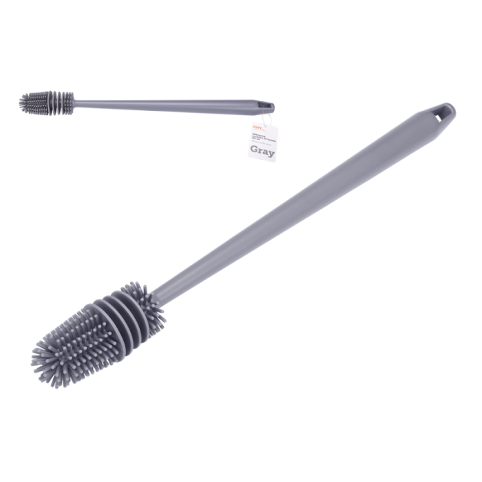 Silikonowa szczotka do butelek GRAY 40 cm 70283