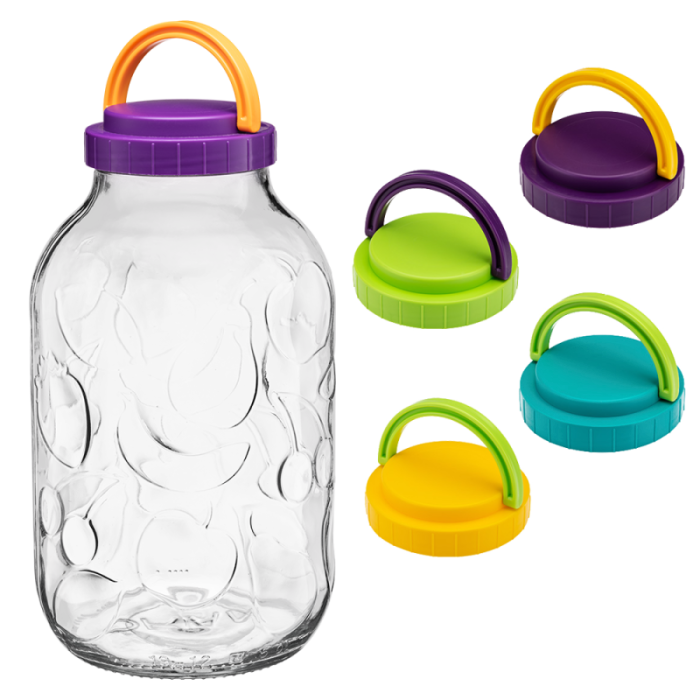 Słoik 5L z zakrętką plastikową 52676