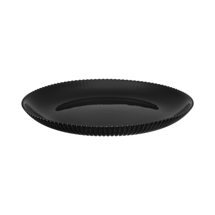 Talerz deserowy AURORA BLACK 19cm 37550