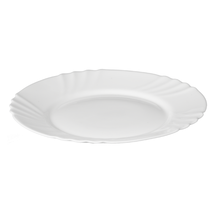 Talerz płytki BIANCO 25cm 8817
