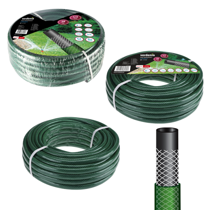 Wąż ogrodowy ECOGREEN 1/2 cala 20m 8130