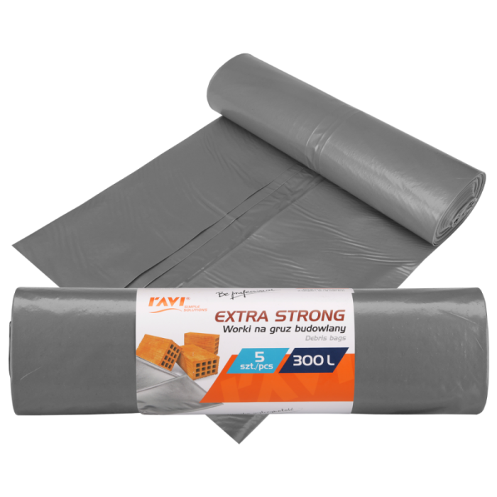 Worki Extra Strong na gruz 300L, 5 szt. 00782