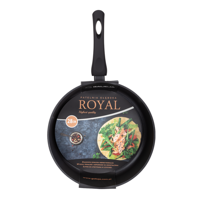 Patelnia głęboka ROYAL 28cm 29869