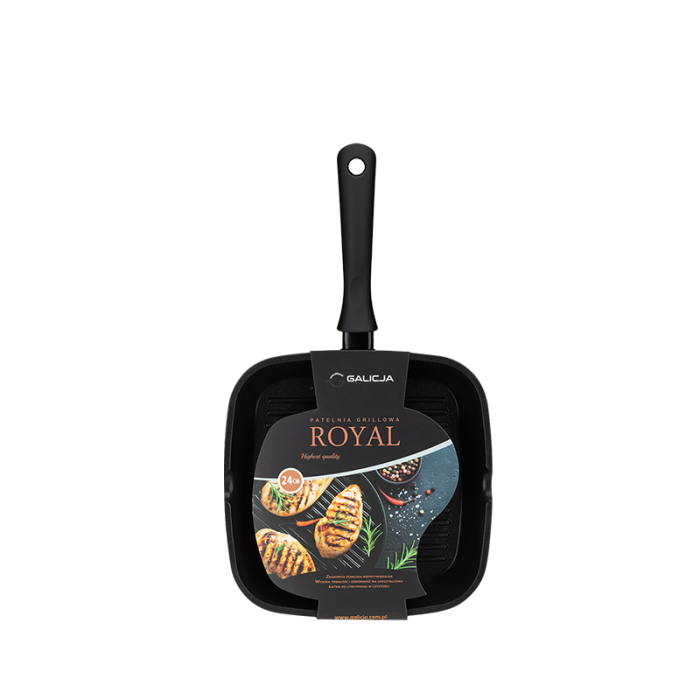 Patelnia grillowa ROYAL 24cm 34276