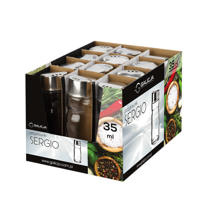 Przyprawnik SERGIO 35ml 1592 (display 12 sztuk)
