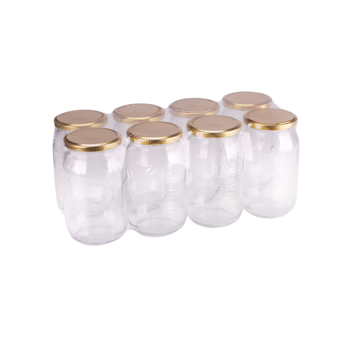 Słoik 900ml + zakrętka 50863 8 sztuk
