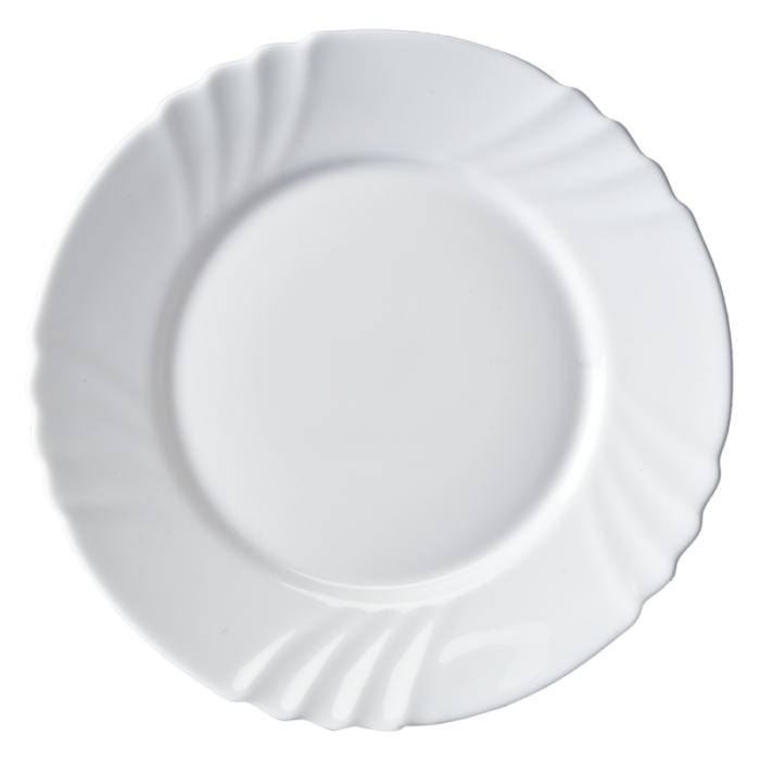 Talerz płytki BIANCO 25cm 8817