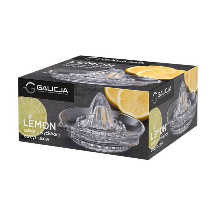 Wyciskacz do cytrusów szklany LEMON  00936