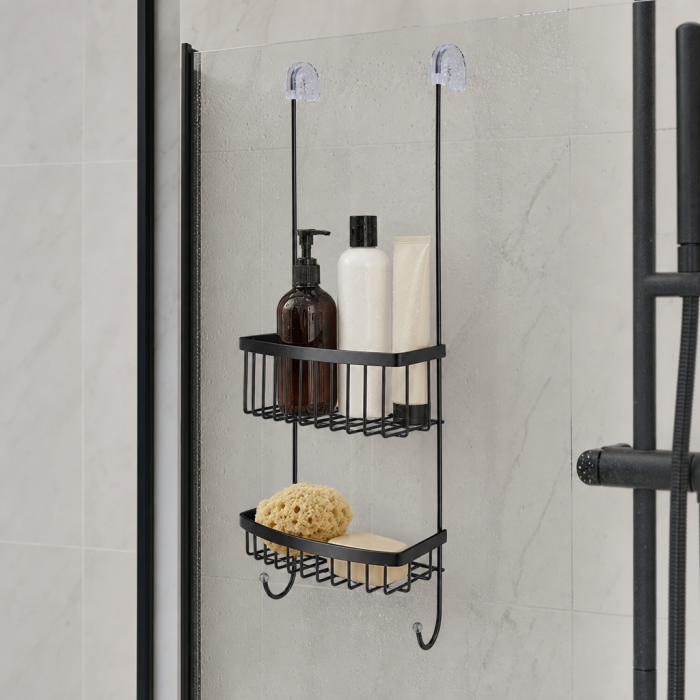 Półka pod prysznic IVAR BLACK 07041