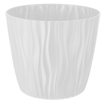 Doniczka SAHARA 22cm 07621 biały
