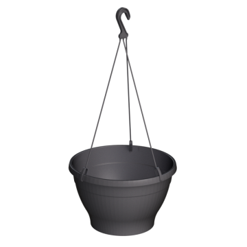 Doniczka wisząca MELROSE 26cm 07904 antracyt