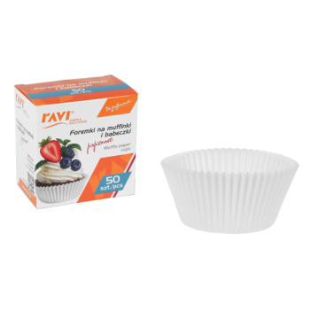 Foremki papierowe na muffinki i babeczki 50 szt. 20383