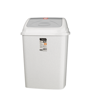 Kosz uchylny ALFI 16l 24211 marmur
