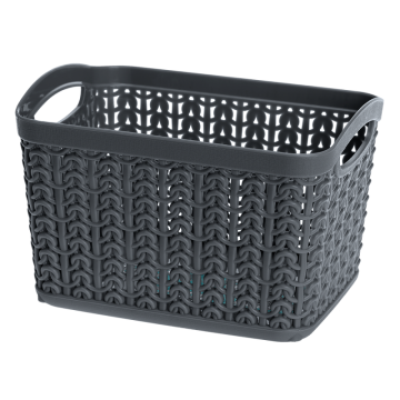 Koszyk prostokątny S WILLOW 1,5l 22784 grafit
