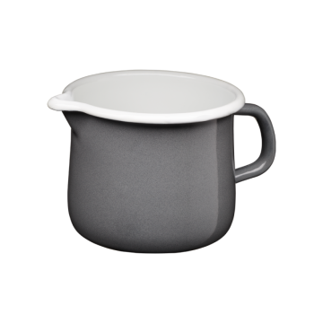 Kubek z dzióbkiem EMILIO 12cm/1,1l 12052 szary ciemny