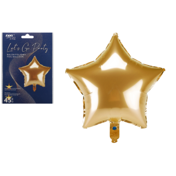 LGP Balon foliowy STAR 22117 gold