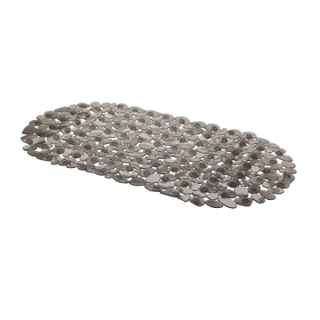Mata łazienkowa PEBBLE 35x68cm 28824 szary transparent