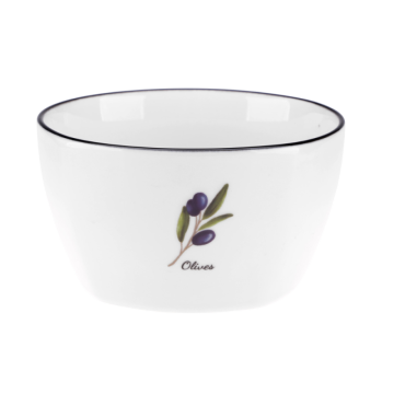 Miseczka PROWANSJA 350ml z porcelany New Bone 81474 wz. Olives