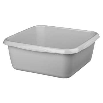 Miska kwadratowa MOLLY 4,5l/26x26cm 21729 szary