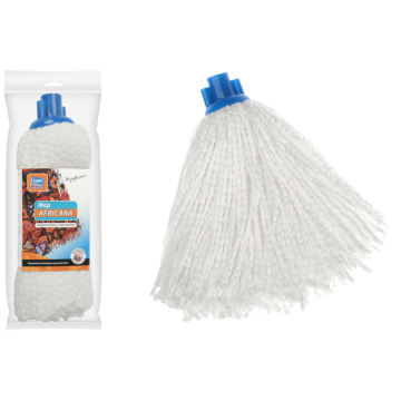 Mop z mikrofibry AFRICANA 00677 biały