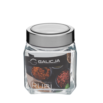 Pojemnik RUBI 500ml 27005 szary
