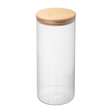 Pojemnik szklany okrągły JEFF 1400 ml 38526 J
