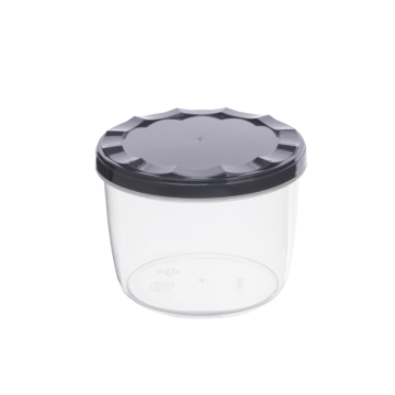 Pojemnik zakręcany PEDRO 550ml 49898 antracyt