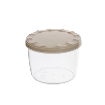 Pojemnik zakręcany PEDRO 550ml 49898 beżowy