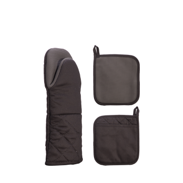 Rękawica i podkładka pod garnek z neoprenem BLACK 21766