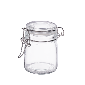 Słoik z klipsem metalowym EDO 180ml 35594 (display 12 sztuk)