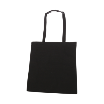 Torba Bawełniana 38x42 z długim uchem 21760 czarna