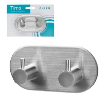 Wieszak samoprzylepny owalny TIMO 2 6441