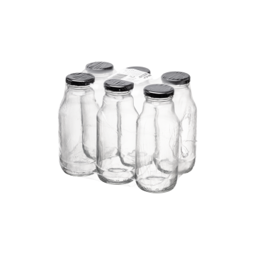 Butelka 330ml z zakrętką fi43 51150 6 sztuk
