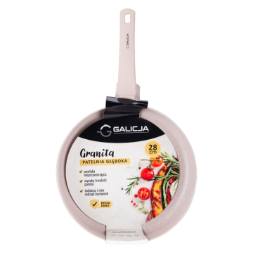 Patelnia głęboka GRANITA 28cm 24000