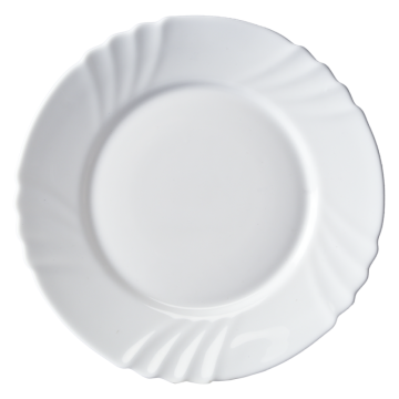Talerz płytki BIANCO 25cm 8817