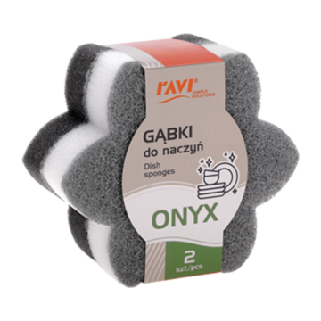 WG Zmywak kuchenny Onyx 2szt (Ravi)
