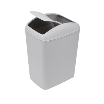 Kosz uchylny SLIM 20l 28321 szary